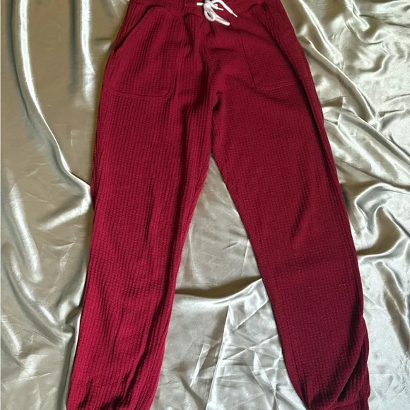 Gilly Hicks Red Pajama Pants Small - Picture 1 of 6